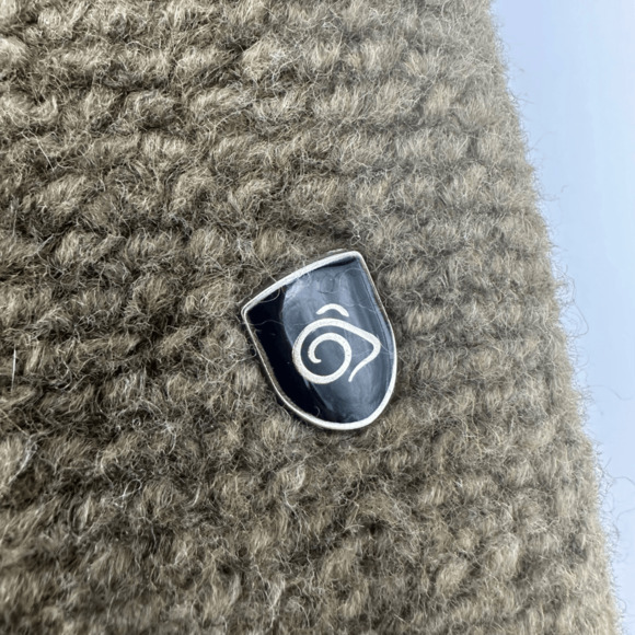 Craghoppers Womens Chunky Cardigan Coat Size M Wool Blend Lagenlook Green Cabin - Picture 3 of 14